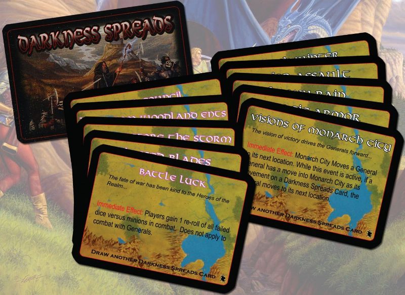 Defenders of the Realm: Global Effects Cards