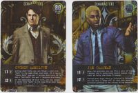Resident Evil Deck Building Game: George Hamilton & Jim Chapman Promo