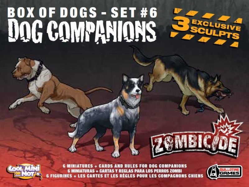 Zombicide: Box of Dogs – Set #6: Dog Companions