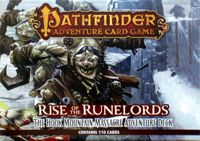 Pathfinder, Le Jeu de Cartes: L'Eveil des Seigneurs des runes – Le Massacre de la montagne Crochue