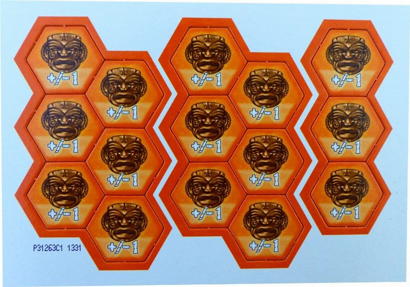 Bora Bora: Orange God Tiles