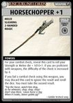 Pathfinder Adventure Card Game: Rise of the Runelords – "Horsechopper +1" Promo Card