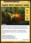 Pathfinder Adventure Card Game: Rise of the Runelords – "Dance With Squealy Nord" Promo Card