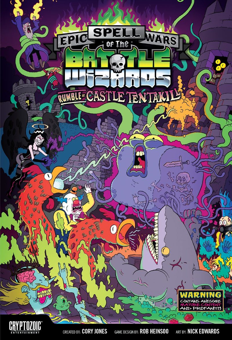 Epic Spell Wars: Baston de Sorciers au Donjon du poulpe sanguinaire