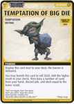 Pathfinder Adventure Card Game: Wrath of the Righteous – "Temptation of Big Die" Promo Card