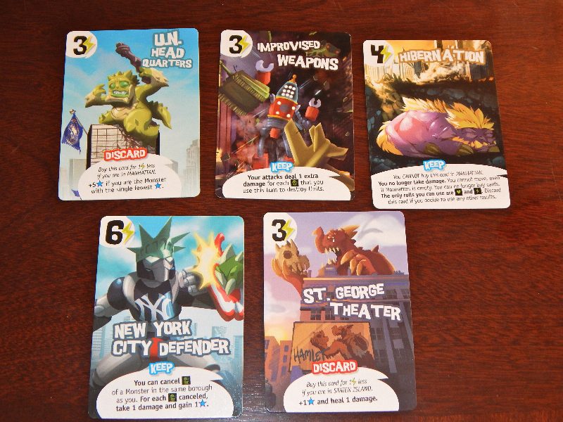 King of New York: Promo Cards