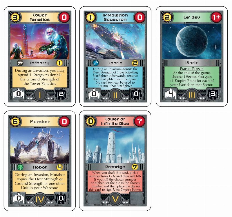 Core Worlds: Dice Tower Season 11 Kickstarter Promo