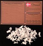Empires: Age of Discovery – Denmark Player Board and White Figures