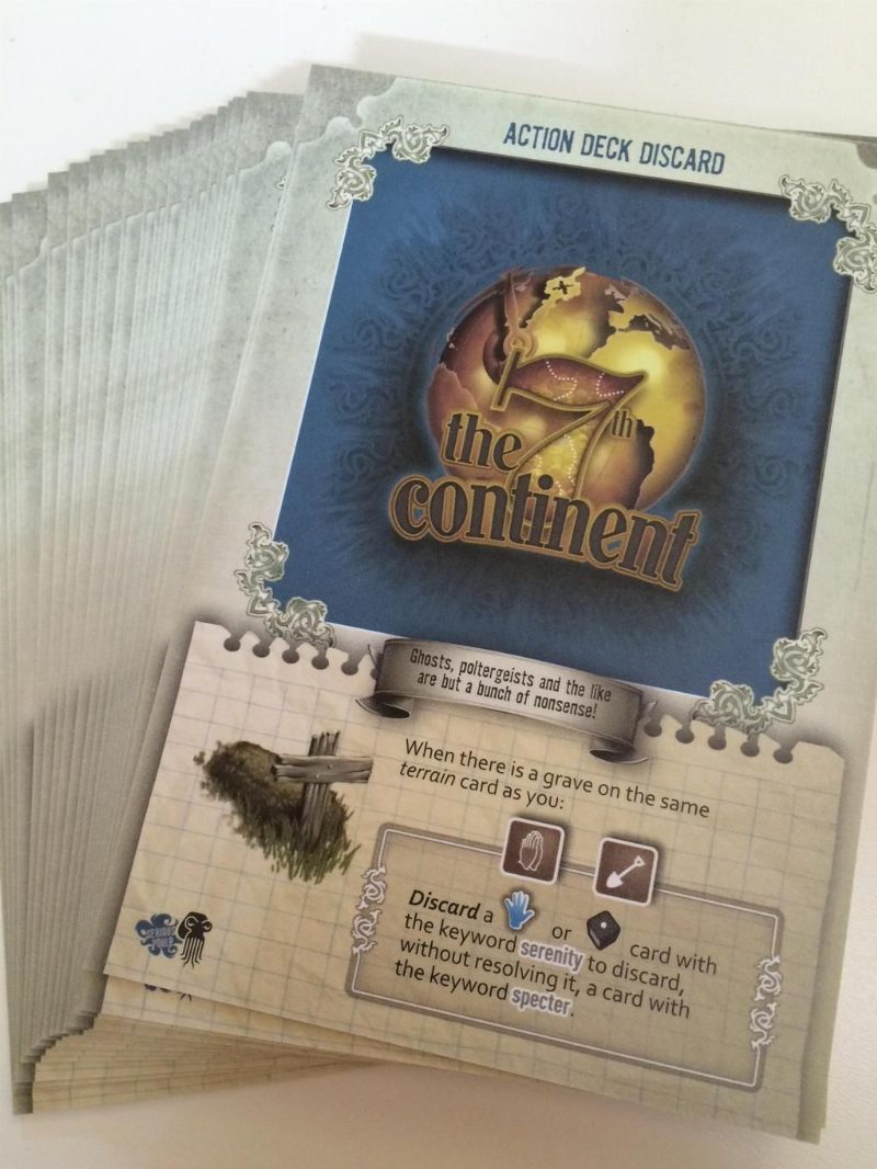 The 7th Continent: Action Deck Discard