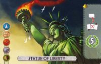 7 Wonders Duel: La Statue de la Liberté
