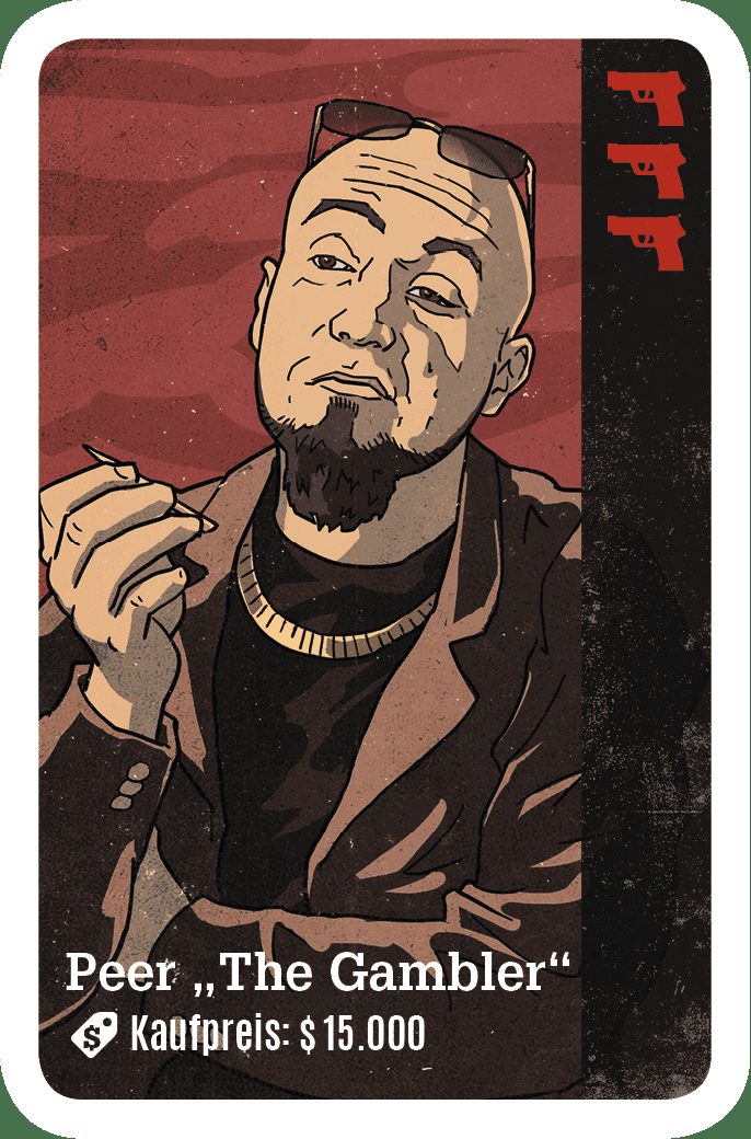 La Cosa Nostra: Peer "The Gambler" Promo Card