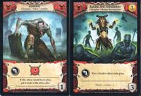Hero Realms: Necromancer Promo & 4 Zombie Cards