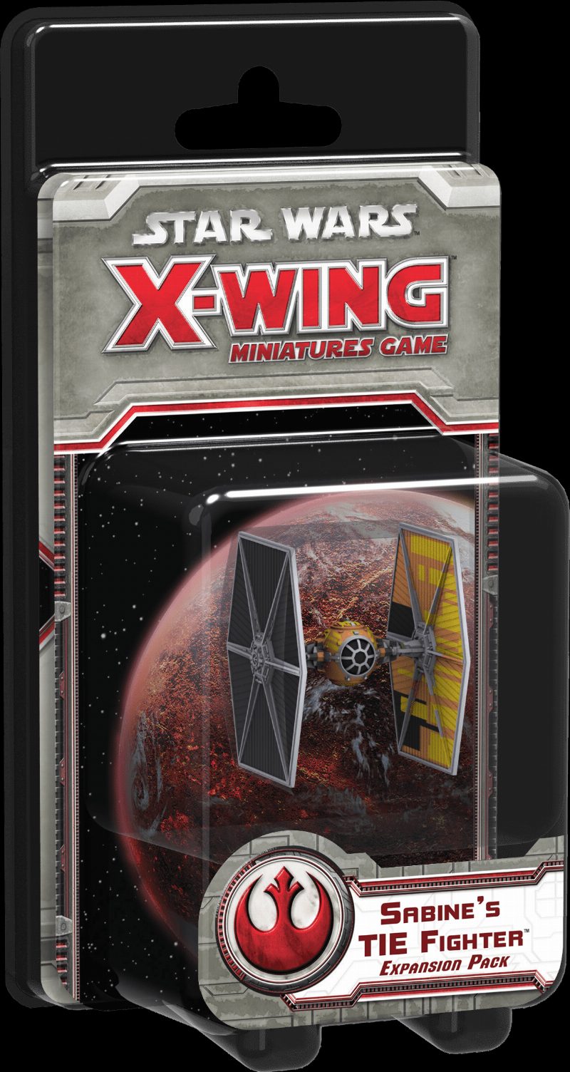 Star Wars: X-Wing Le jeu de figurines – Chasseur TIE de Sabine