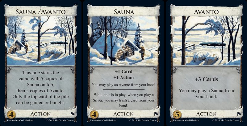 Dominion: Sauna / Avanto Promo Card