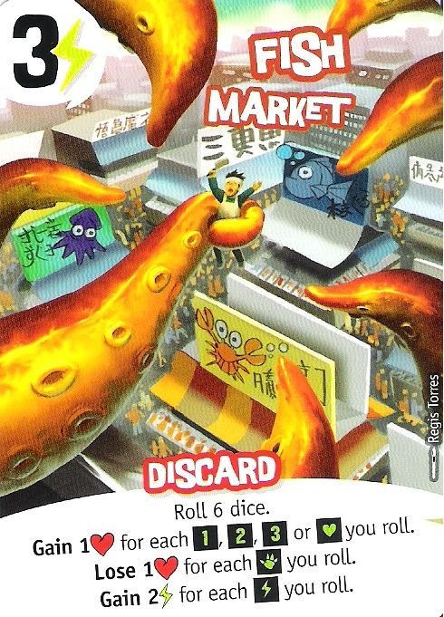 King of Tokyo: Marché aux poissons