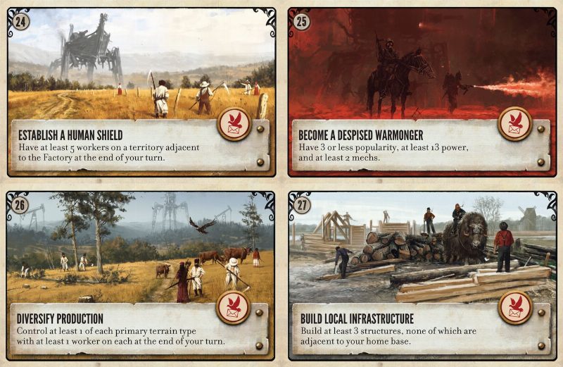 SCYTHE 4 cartes promo objectif 24 -27