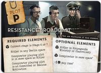 Black Orchestra: Resistance Broadcast Promo Card