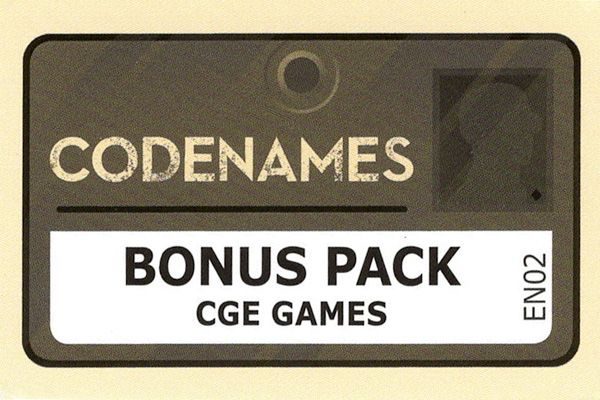 Codenames: Bonus Pack – CGE Games