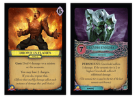 Aeon's End: Tabletop Day 2017 Promos – Drown in Flames / Glyph Enigma