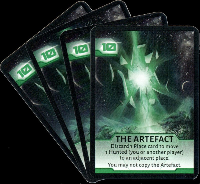 Not Alone: carte Artefact verte