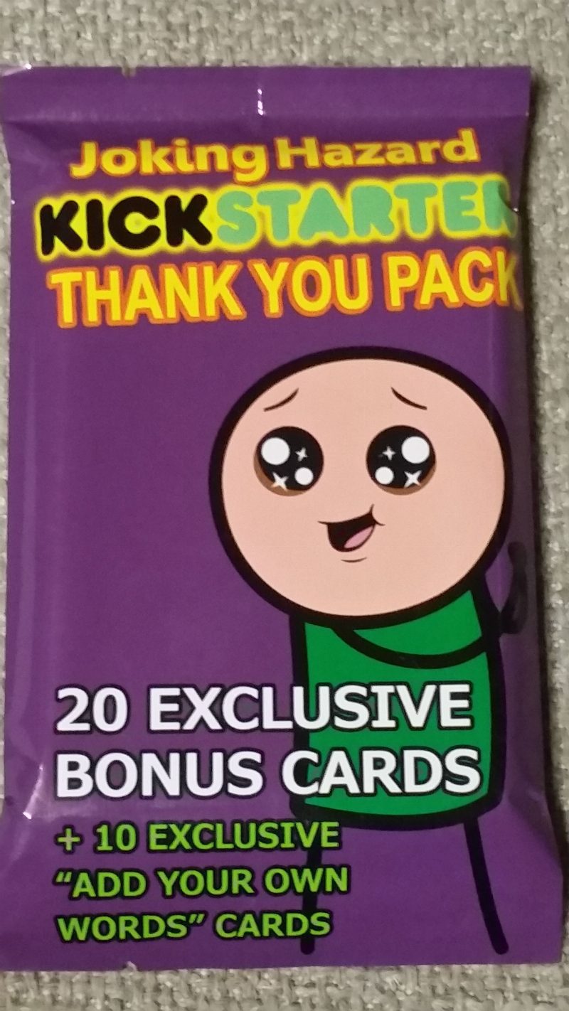 Joking Hazard: Kickstarter Thank You Pack