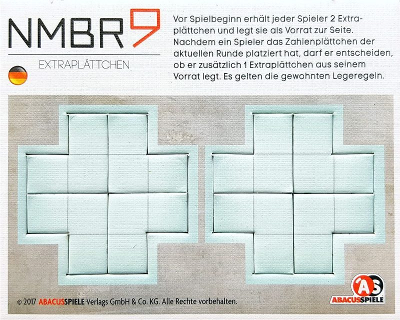 NMBR 9: Extra Tiles Promo