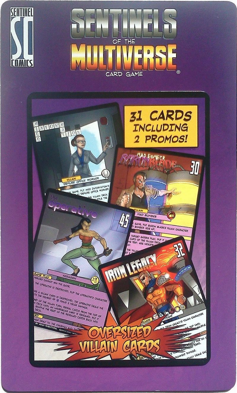 Sentinels of the Multiverse: Oversized Villain Cards