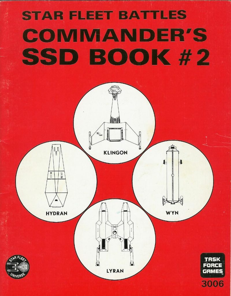 Star Fleet Battles: Commander's SSD Book #2