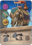 Agra: Ambabari Elephant Promo Card