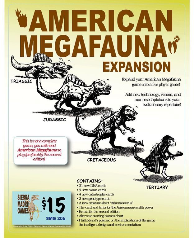 American Megafauna (Second Edition): Expansion Set