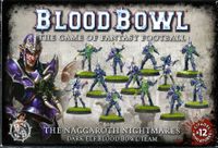 Blood Bowl (2016 Edition): The Naggaroth Nightmares – Dark Elf Blood Bowl Team