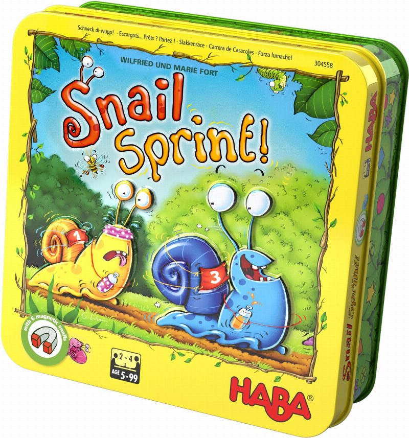Escargots. Prêts ? Partez !
