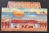 Railroad Ink: Promo Board #2 – Red Train