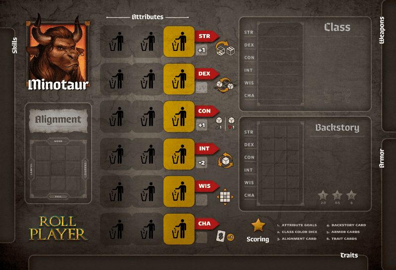 Roll Player: Minotaure