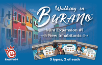 Walking in Burano: Mini Expansion 1 – New Inhabitants