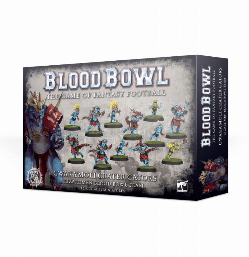 Blood Bowl (2016 Edition): Gwaka'moli Crater Gators – Lizardmen Blood Bowl Team