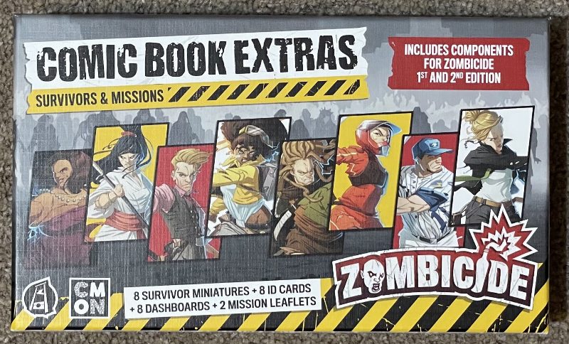 Zombicide Survivor: CMON Comics – Vol. 1 extras