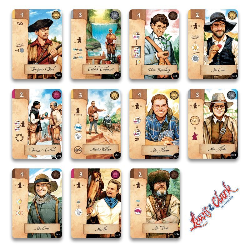 Lewis & Clark: Promo Cards