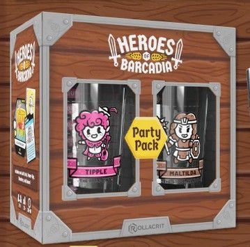 Heroes of Barcadia Party Pack Retail Edition