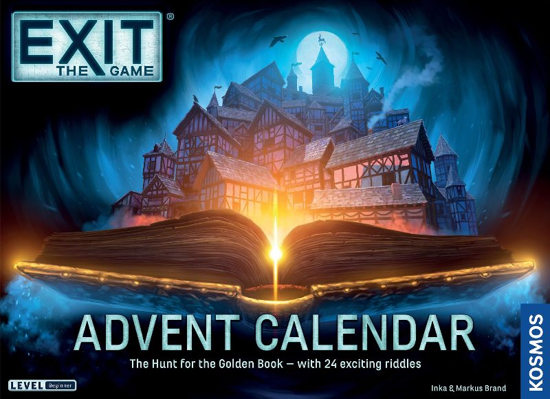 EXIT: Le Jeu – Calendrier de l'avant: A la poursuite du livre d'or
