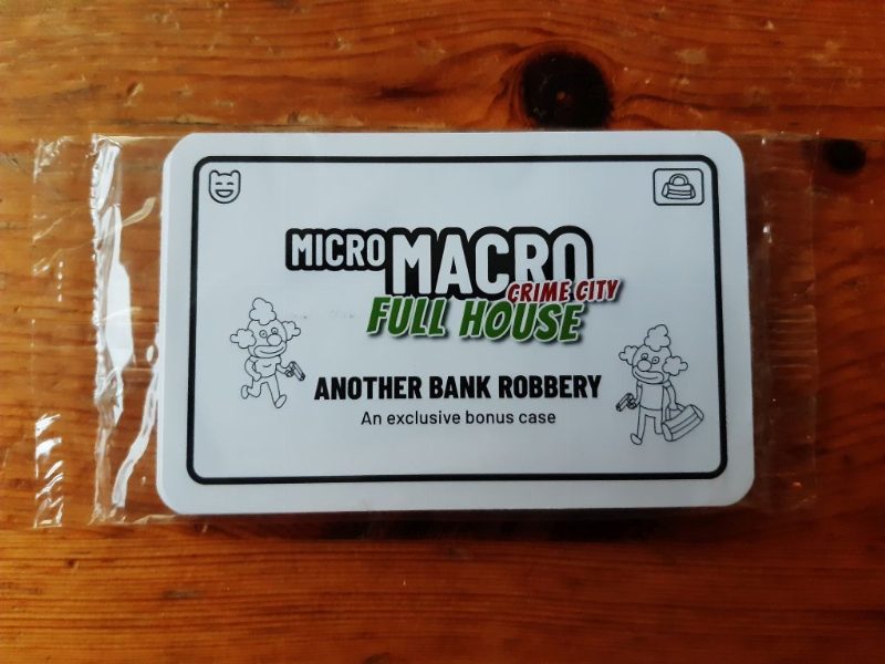 MicroMacro: Crime City – Full House: Encore un braquage