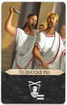 7 Wonders Duel: Agora – Tu Quoque Fili Promo Card