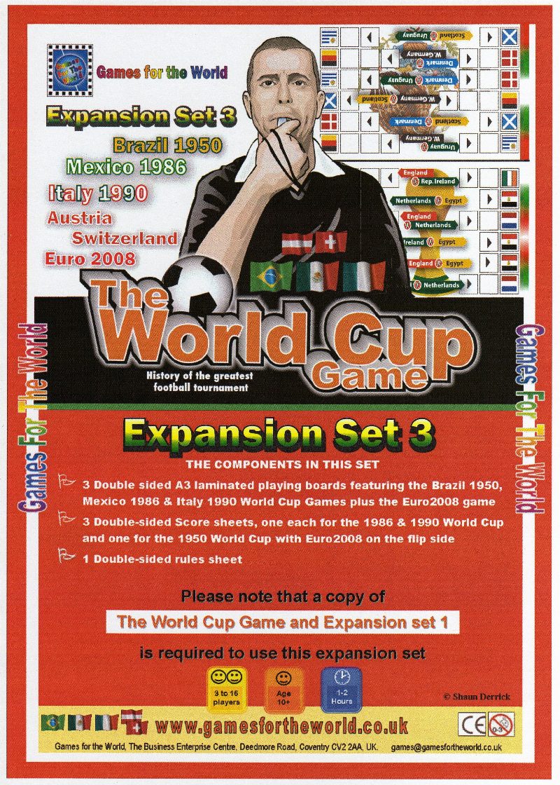 The World Cup Game: Expansion Set 3