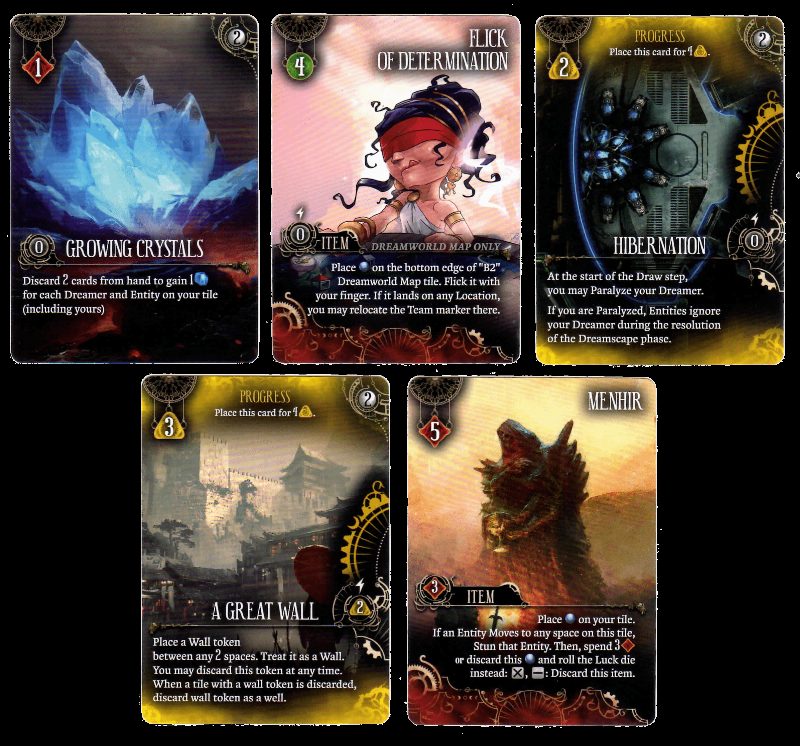Etherfields: Awakened Items & Actions