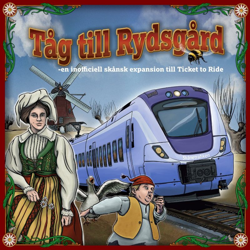 Tåg till Rydsgård (fan expansion for Ticket to Ride)