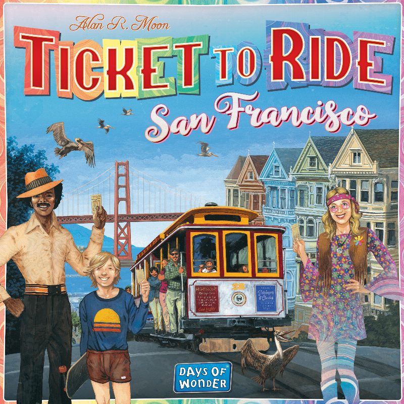 Les Aventuriers du Rail: San Francisco