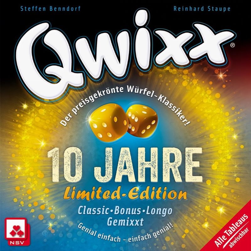 Qwixx: 10 Jahre Limited-Edition