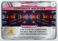 Terraforming Mars: Corporate Archives Promo Card