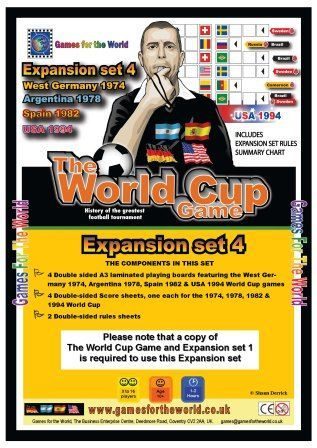 The World Cup Game: Expansion Set 4