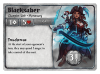 Summoner Wars (Second Edition): Blacksaber Promo Card